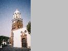 The church at Teguise, former ancient capital of Lanzarote.